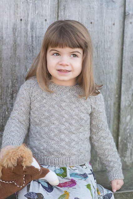 Knitbot Little Coastal Pullover by Hannah Fettig -  - Knitting Pattern